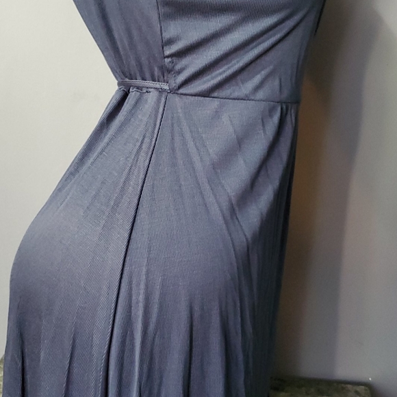 Stunning Blue True Wrap Dress - Picture 9 of 12
